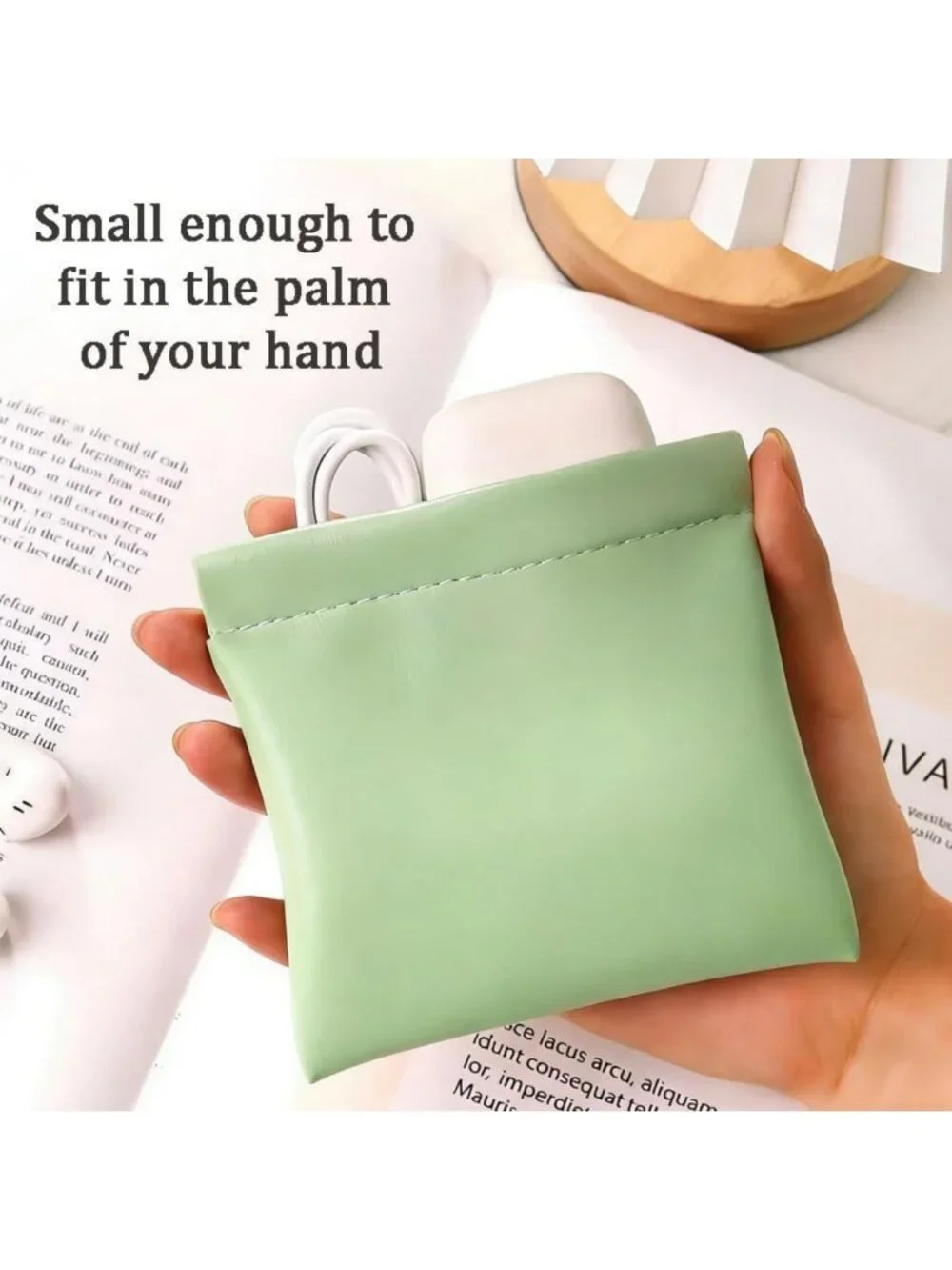 4 PCS Mini Cosmetic Bags for Purse - Small Makeup Pouches & Coin Holders